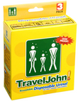 Tuotekuva: Travel John, kertakäyttöinen matkavirtsapullo, tuotetunnus 66918B