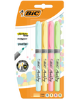 Tuotekuva: BIC Highlighter Grip pastelli korostuskynä 4kpl