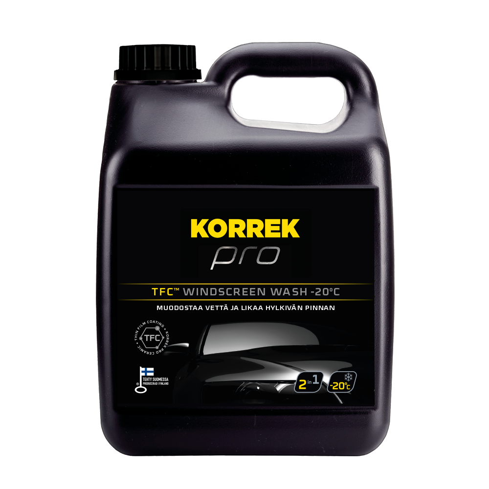 Tuotekuva: KORREK Pro TFC Windscreen wash -20ºC 3 L