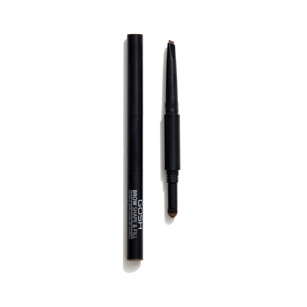Tuotekuva: GOSH Brow Shape & Fill -kulmatuote 0,6g, 001 Brown