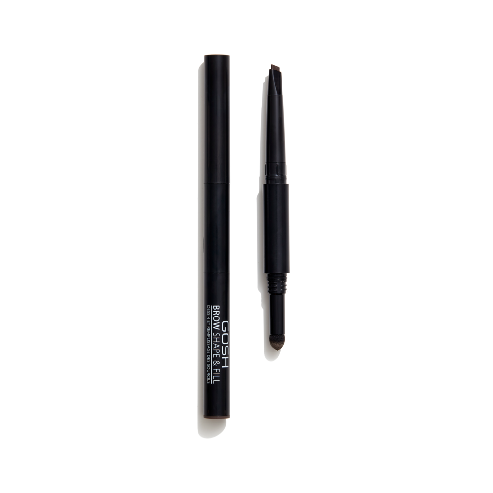 Tuotekuva: GOSH Brow Shape & Fill -kulmatuote 0,6g, 003 Dark Brown