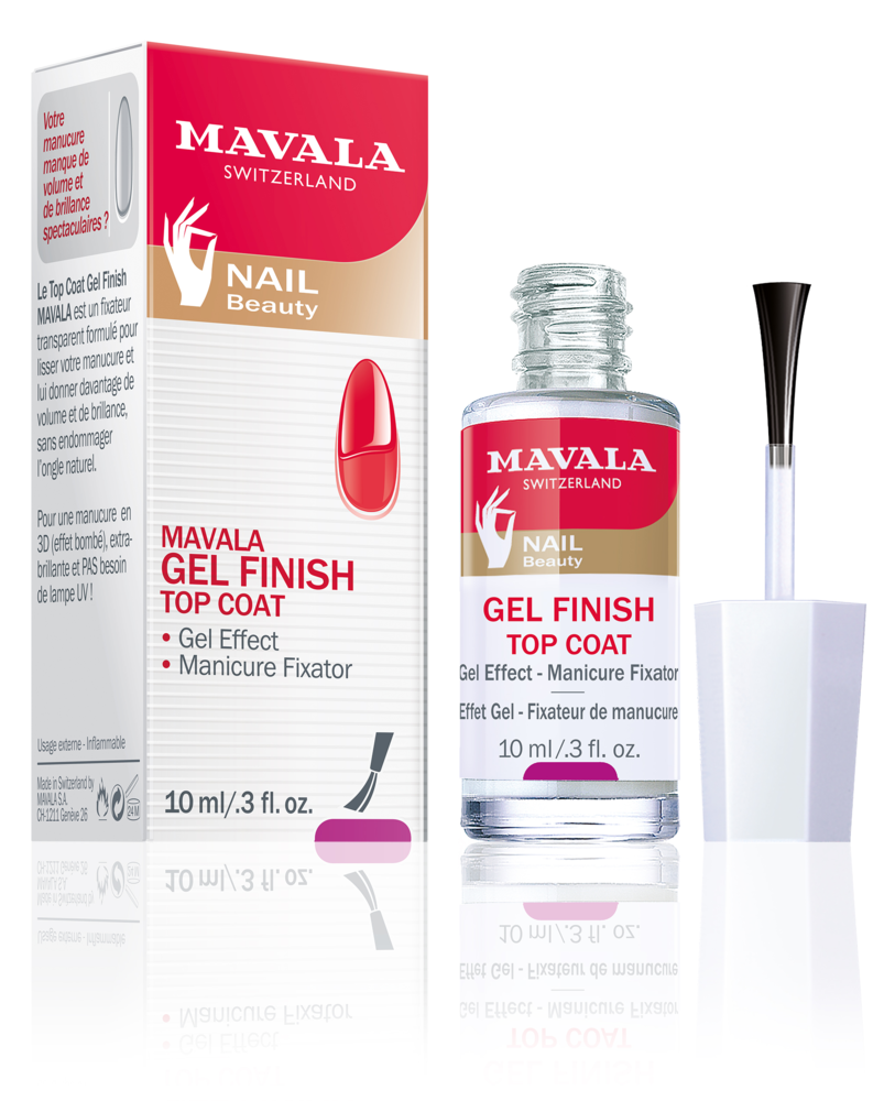 Tuotekuva: Mavala Gel Finish Top Coat 10 ml geelipäällyslakka