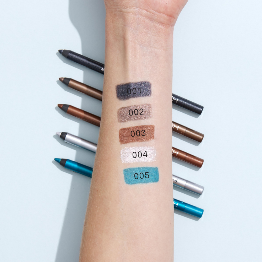 Tuotekuva: GOSH Metal Eyes Eyeliner -silmänrajauskynä 1,2g, 001 Hematite