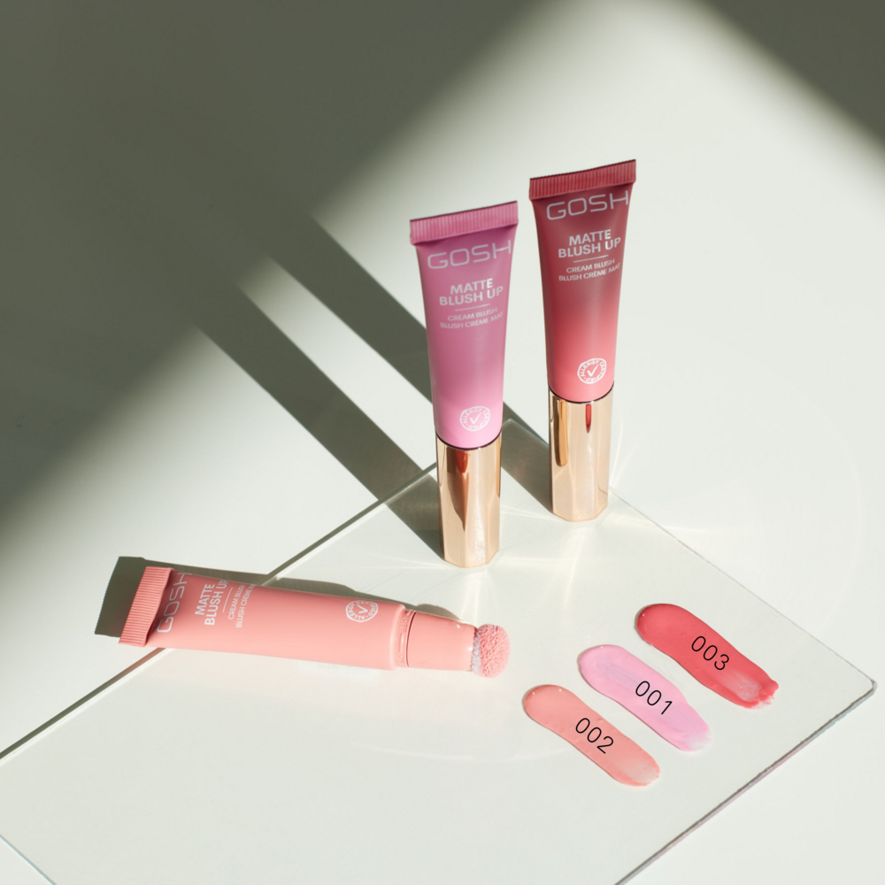 Tuotekuva: GOSH Matte Blush Up -voidemainen poskipuna 14 ml, 002 Dusty Rose