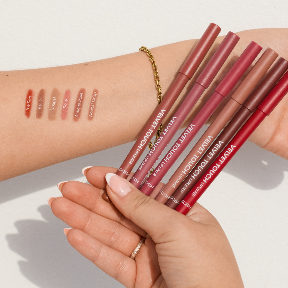 Tuotekuva: Gosh Velvet Touch Lip Liner 012 Raisin huultenrajauskynä 1,2g