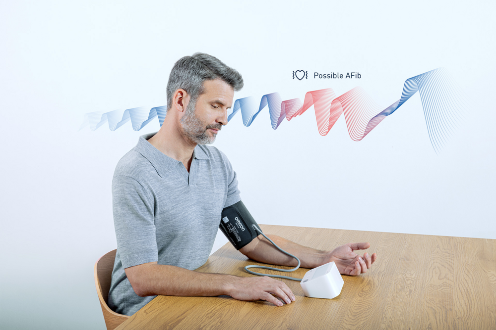 Tuotekuva: Omron® M3 Comfort AFib olkavarsiverenpainemittari