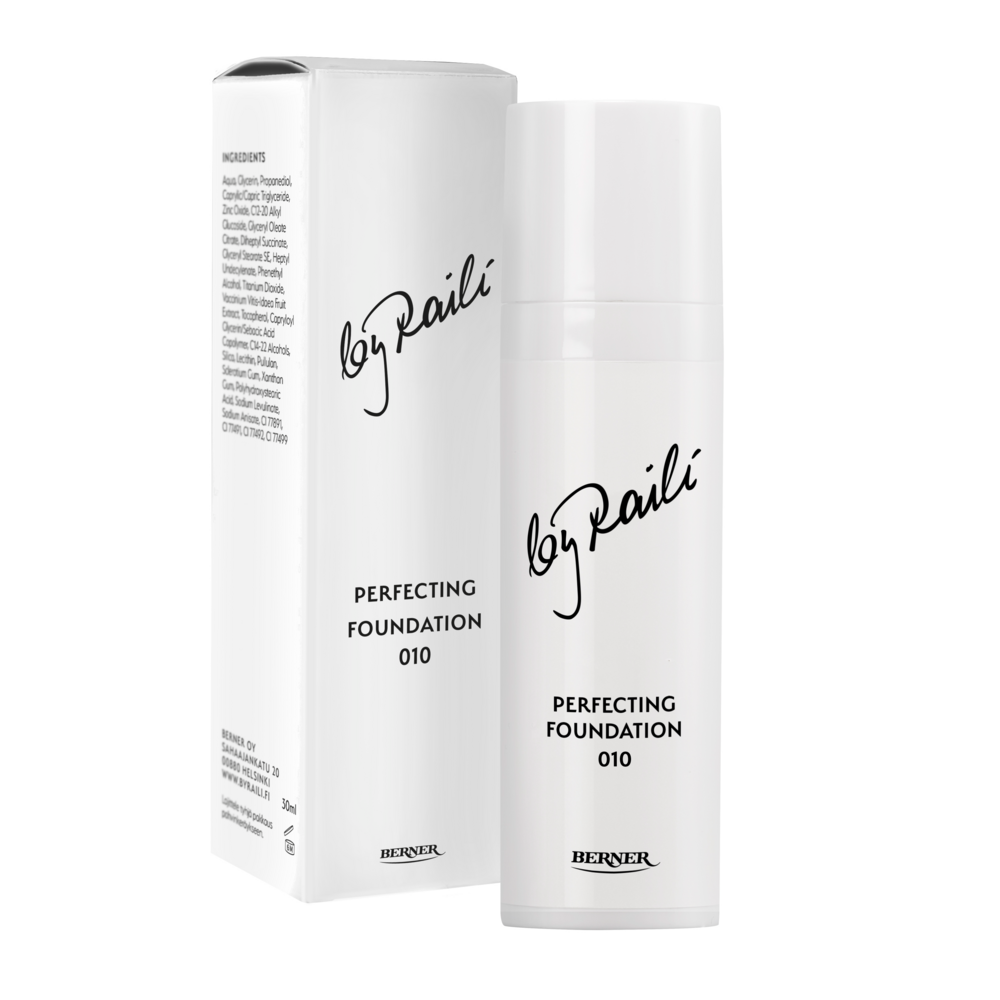 Tuotekuva: By Raili Perfecting Foundation -meikkivoide 30ml, sävy 010