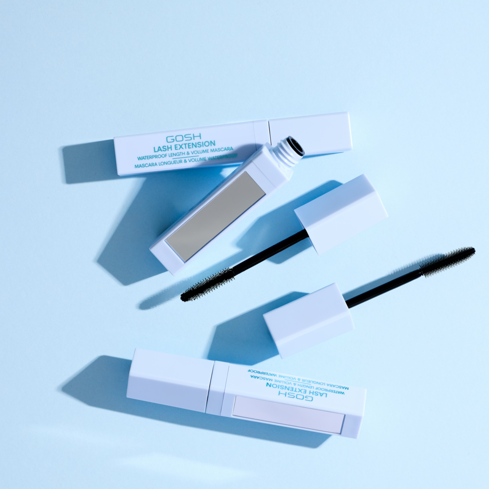 Tuotekuva: Gosh Lash Extension - 002 Extreme Black Waterproof ripsiväri 7ml