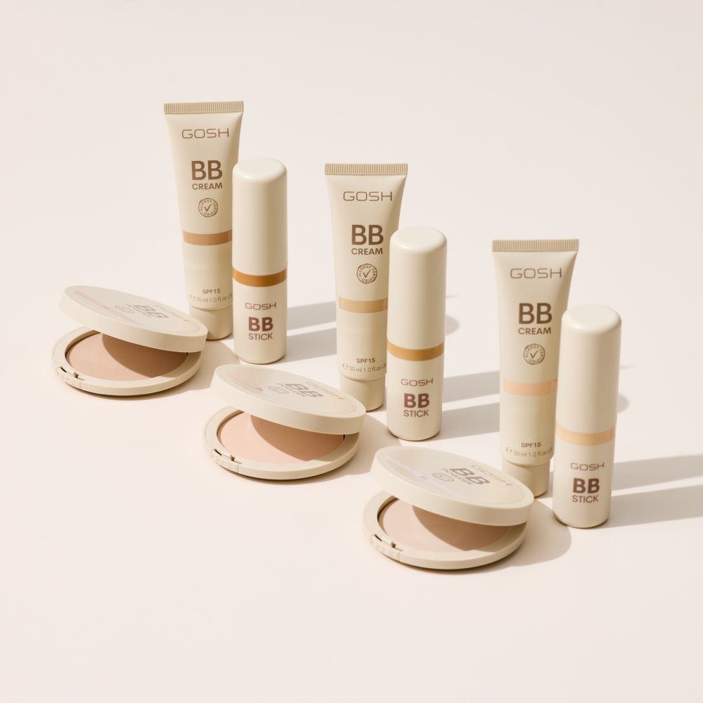 Tuotekuva: Gosh BB Powder - 06 Warm Beige puuteri 6,5g