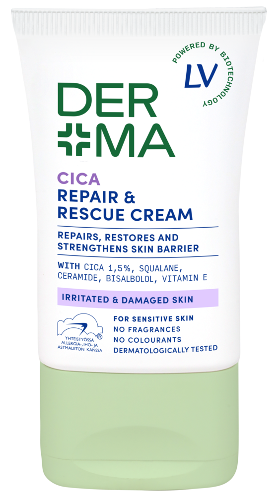 Tuotekuva: Derma by LV CICA Repair & Rescue Cream -hoitovoide 40ml 