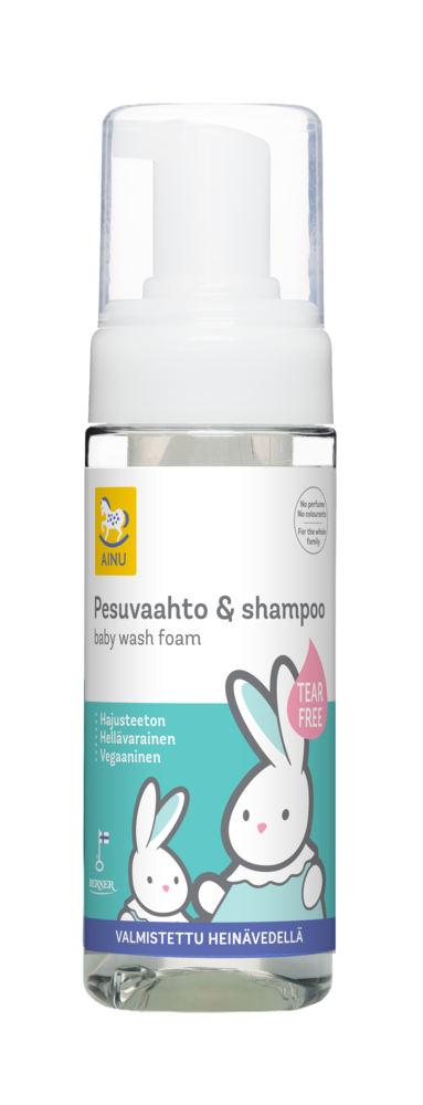 Tuotekuva: Ainu pesuvaahto & shampoo 150ml 