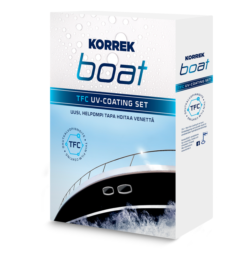 Tuotekuva: KORREK Boat UV-coating set 700 ml