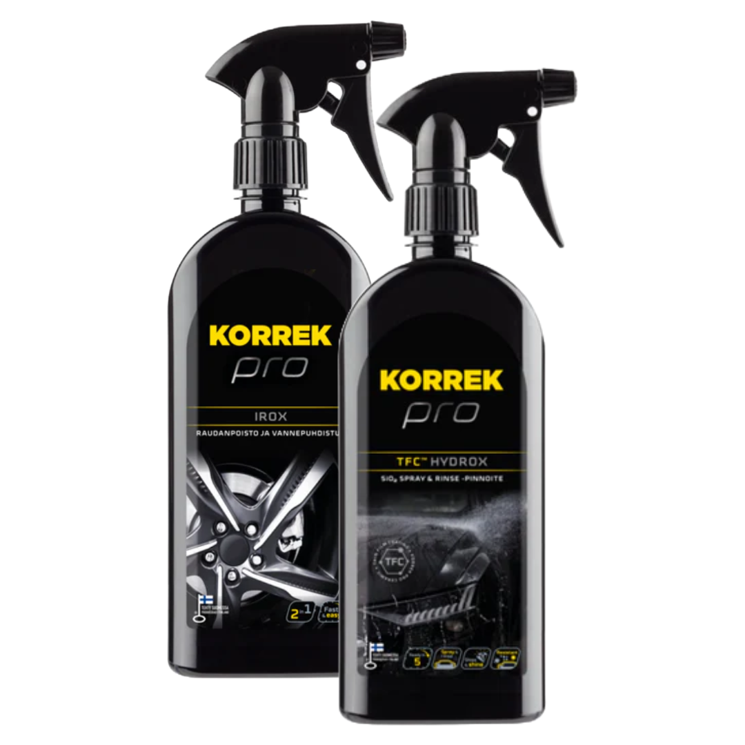 Korrek Budnle: Korrek Pro Hydrox ja Irox