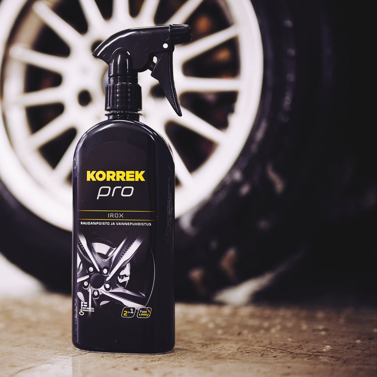 Auton raudanpoistoaine KORREK Irox