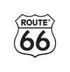 Route 66 logo ilman taustaa