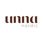 Unna nordic logo valkoisella taustalla