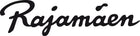 Rajamäen logo valkoisella taustalla